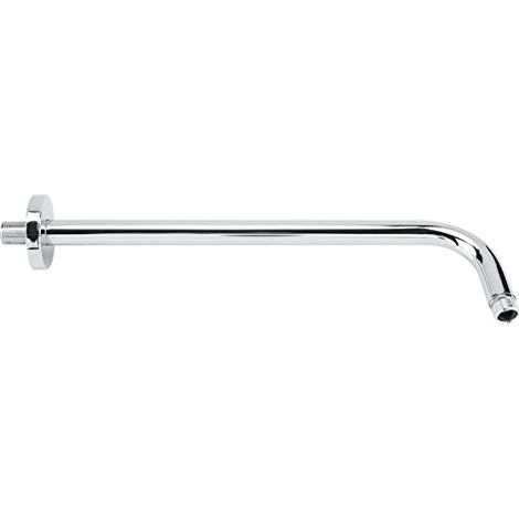 Bras de douche fixé au mur en acier inoxydable rond extra long bras de rallonge de douche tuyau accessoires de pommeau de douche au plafond facile à utiliser (1/5)
