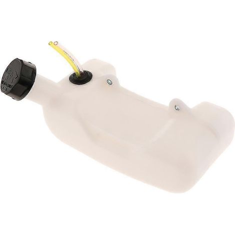 Réservoir de carburant 1/2 avec bouchon, compatible avec les coupe-bordures 40-5 à orifice oblique.