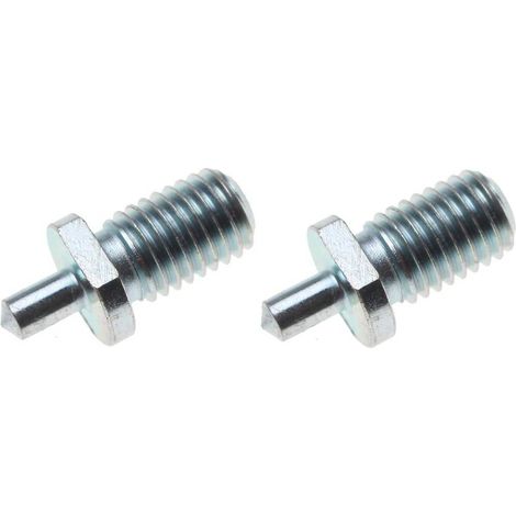 Paire de Tenons D.4 mm - Fixation Précise et Durable, Acier - D-Work (1/5)