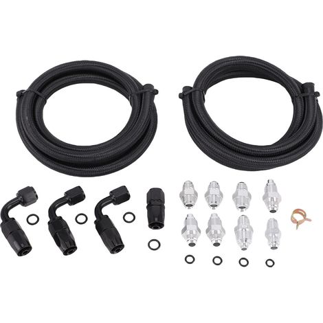 Kit de tuyau de pompe de direction assistée 551082, comprend des raccords 6AN, remplacement basse pression 3/8 pouces pour moteur LS1 LS3 (1/5)