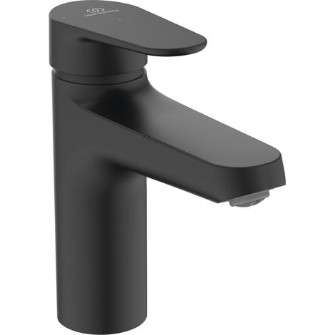 Ideal Standard ALU+ - Mitigeur de lavabo avec bonde ClickClack, BlueStart, noir soyeux BE130XG (1/5)