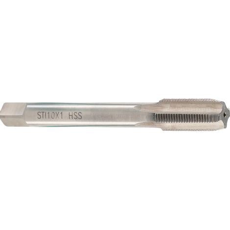 Taraud hss-g sti pour filets rapportes metriques de type helicoil - dtail : taraud sti m10x100