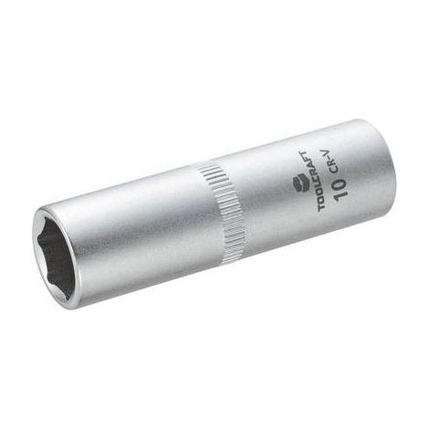 Douille 6 pans extérieurs 10 mm Longueur: 50 mm TOOLCRAFT 816099 Propulseur: 1/4" (6.3 mm) 1 pc(s) (1/2)
