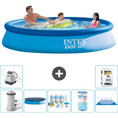 Intex Piscine Easy Set Ronde - 366x76 cm - 8-pièces S31013 (1/5)