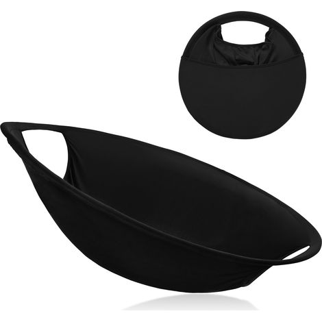 Panier à linge pliable pour un rangement et un transport faciles, grand panier à linge pliable, compatible avec les sèche-linge et les lave-linge (1/4)