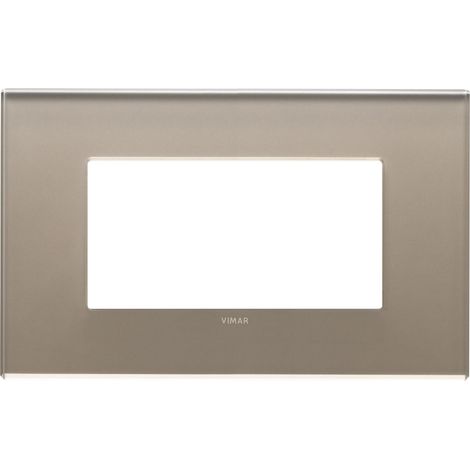 Placca 4M OPALE BRUNO Vimar 22654.77
