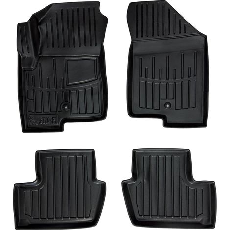 Tappetini per auto Jeep Compass I 2006-2017, un solo stopper lato guidatore (1/5)
