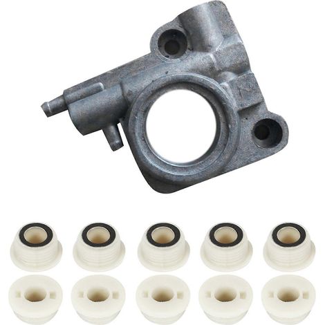 1x pompe à huile pour Echo CS 350 CS 2600 CS350 CS2600 et 10 lot pompe à huile Worm Gear pour Echo CS 350 CS 2600 CS350 (1/5)