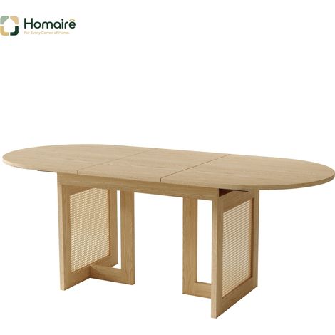 Esstisch Eiche en MDF 200 x 90 x 75 cm HOMAIRE (1/5)