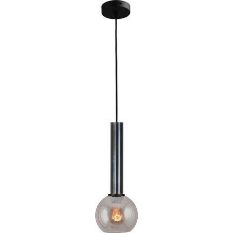 Lampe suspendue Ø 15cm Bella 2 Huile tachetée avec verre doré - 2980-66-02-15 (1/3)