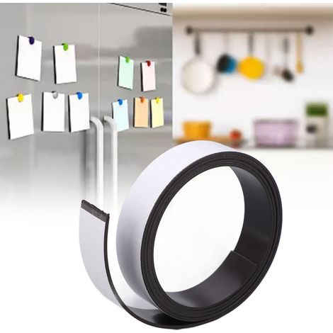 Flexible Gummimagnete, erhältlich in 5-Meter-Längen, flexible Magnetstreifen, flexible Magnetpflaster (1/5)