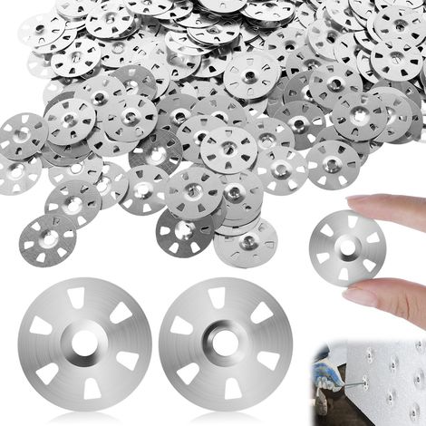 Rondelles à 6 Griffes Rondelles De Fixation 400Pcs Rondelle D'Isolation (1/5)