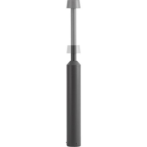 LED-utomhuslampa "Tareko" aus aluminium / grå / zink von Lucande