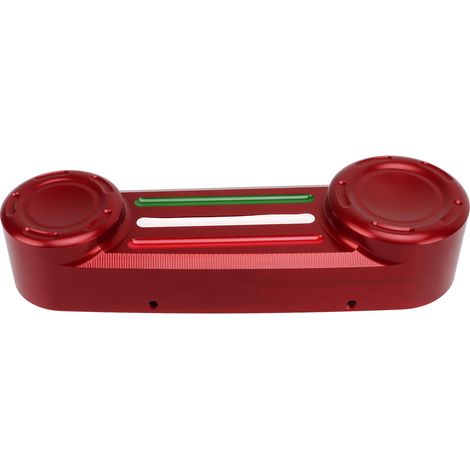 Cache-moteur avant en alliage d'aluminium, pièce de rechange pour Vespa Sprint Primavera 150 (2013-2023), rouge (1/5)