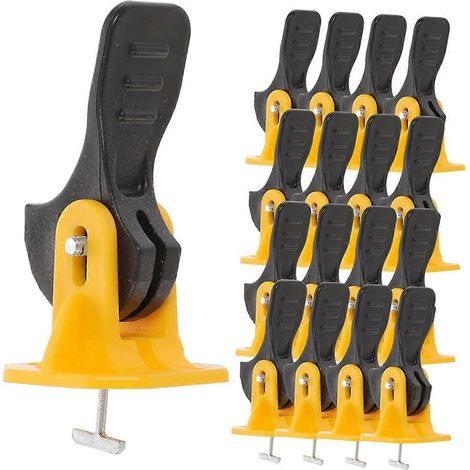 Kit de 50 outils de nivellement de carrelage avec croisillons (1/5)