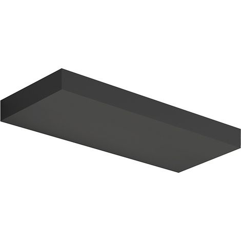 Betty - Applique Led Monoémission 25W 28Cm Noir, Lumière Diffuse Cri90, Interrupteur Cct 2700K/3000K/4000K, Ip20, Dimmable - Groupe Rossini (1/5)