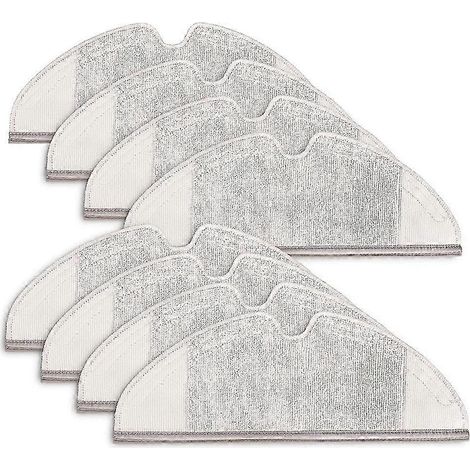 Kit de 8 chiffons en microfibre pour balais S5 MAX, S6 Pure, S50, S51, S55 et E4 - Pièces détachées et accessoires (1/5)