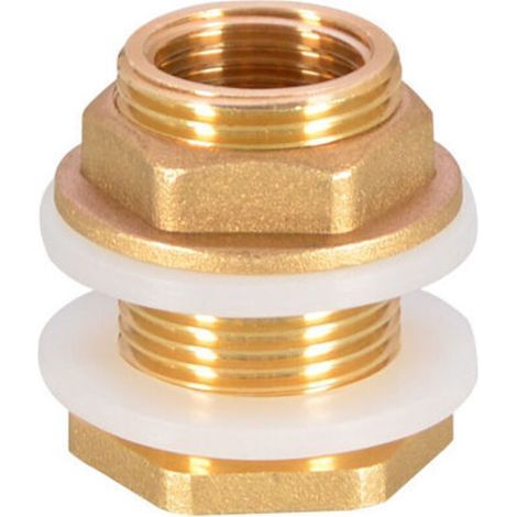 ANDIAMOs accessoires de robinetterie2 pièces en laiton réservoir d'eau raccord de tuyau adaptateur robinet pluie seau prise en laiton réservoir d'eau prise pour robinet pluie seau réservoir d'eau G1 (1/3)