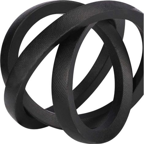 Courroies de tondeuse à gazon compatibles avec les courroies d'entraînement John Deere M126536 LT133 LT150 LT155 LT160 LT166.