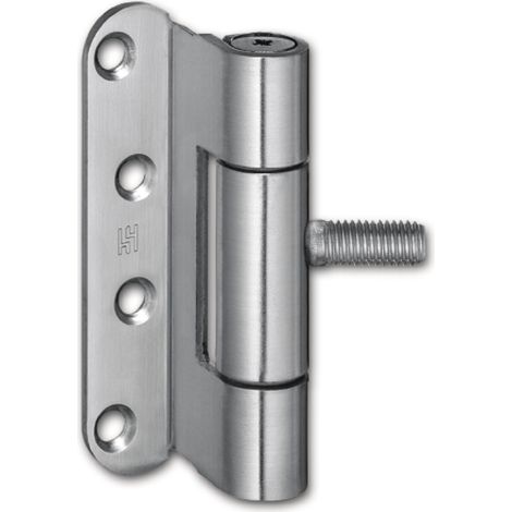 Simonswerk VN3739 Türband M10x1 mm an ÖNORM-Stahlzargen, Stahl vernickelt matt (1/4)