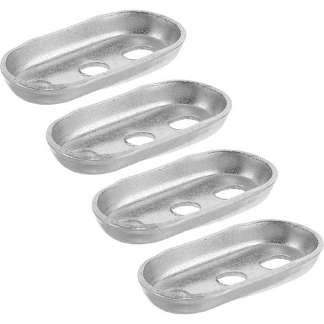 COHEALI Lot de 4 supports de porte-serviettes en acier inoxydable avec vis hexagonales pour fixation murale (hôtel) (1/5)