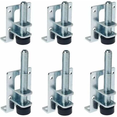 12 Pieds de nivellement rglables,Pieds de Meuble rglables,Niveleur de Levage Toute preuve pour Meubles,Tables,armoires,tablis (1/4)