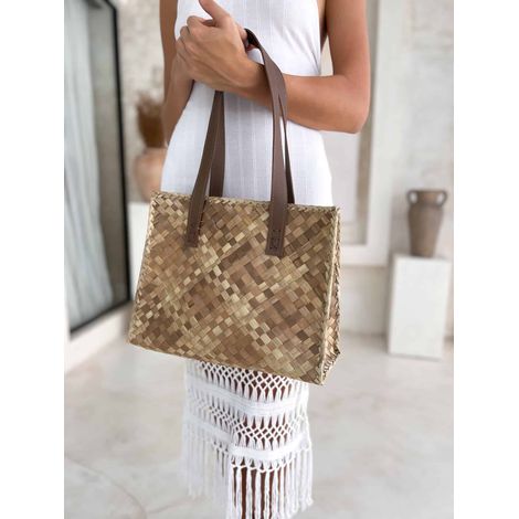 Sac cabas EMI beige S (1/4)