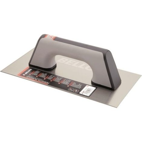 Llana alb. 300x150mm m/c bimat. lisa inox bellota