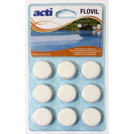 Floculante tabletas FLOVIL.