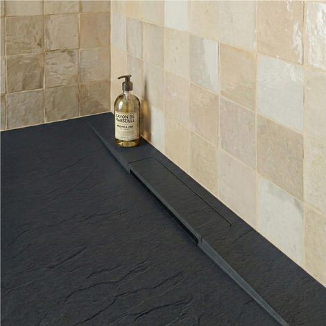 Receveur de douche ONA aspect pierre extra-plat