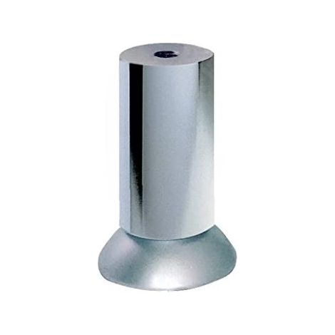 PIEDINO IN RESINA TERMOPLASTICA D35 H90FINITURA CROMO