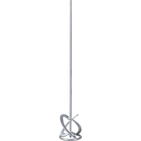 Mélangeur de peinture, 100 x 600 mm, accessoire pour visseuse sans fil, compatible avec mandrin auto-serrant de 8 mm, par exemple perceuse-visseuse sans fil ou perceuse, diamètre 100 mm, (1/2)