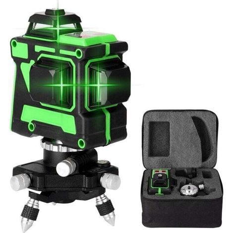 Enowelir Niveau laser 3D 12 lignes base rotative 220V (1/4)