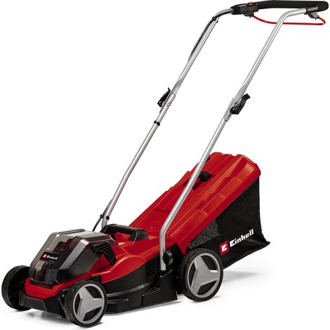 Einhell Tondeuse à gazon sans fil GE-CM 36/33 Li Kit - PXC (36 V, 33 cm Largeur de Coupe) Livré avec 2 Batteries 2,5 Ah et 2 Chargeurs (1/5)