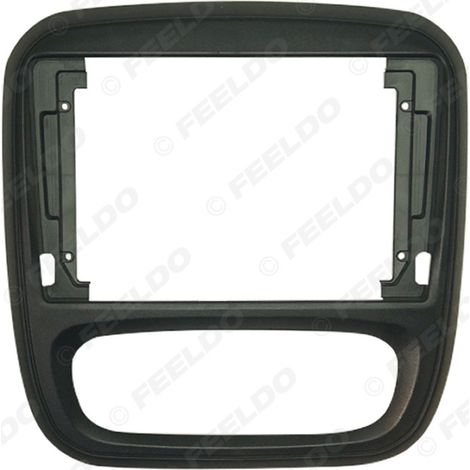 Compatible with Renault Trafic/Opel Vivaro (2015): Android navigation frame, audio panel, large 9-inch screen. (1/5)