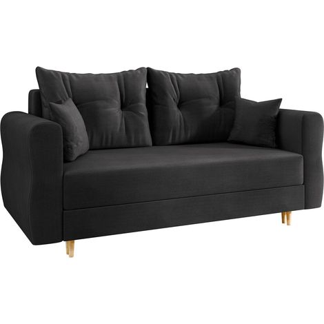 Sofá cama Veldala 100, Manila 18, Almacenaje, 0, 85x167x77cm