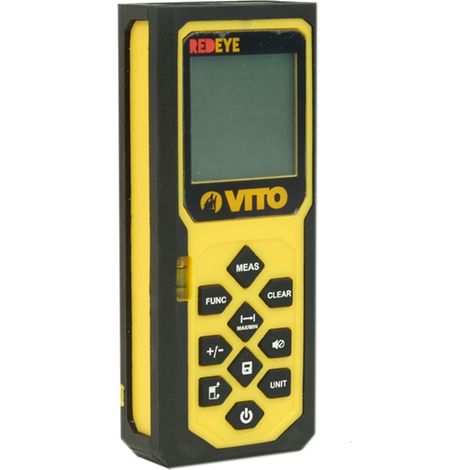 Télémètre laser Digital professionnel portée 60 m précision 3 mm Arrêt auto mesure de distances VITO (1/4)