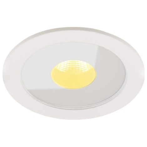 Faretto incasso bagno IP54 tondo nero LED 13W Maxlight