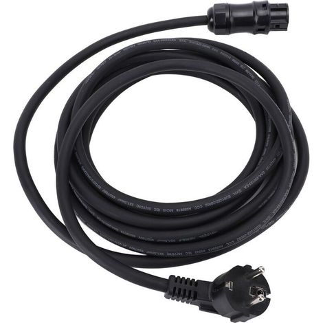 Câble donduleur solaire, panneau de connecteur femelle flexible en cuivre PVC 3 x 1,5 mm² à haut rendement, pour système photovoltaïque Crezuo (1/4)