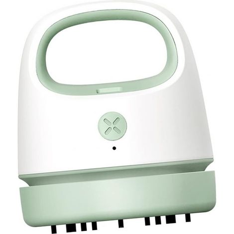 Aspirateur De Bureau Portable sans Fil Mini Dépoussiéreur d'air Mini Aspirateur sans Fil Portable Aspirateur À Poussière Collecteur De Poussière Chargement USB pour (1/5)