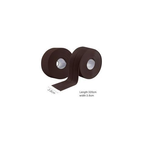 Packung mit 2 Rollen selbstklebendem, wasserdichtem Dichtungsband – PVC 3,8 cm x 3,2 m – feuchtigkeitsbeständig für Bad und Küche (1/5)