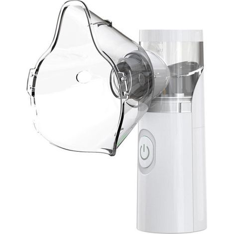 Kinder-Vernebler, tragbarer, wiederaufladbarer Vernebler für Erwachsene und Kinder, geräuschloser Kinder-Inhalator mit 2 Masken und Mundstück, für Zuhause und unterwegs (1/5)