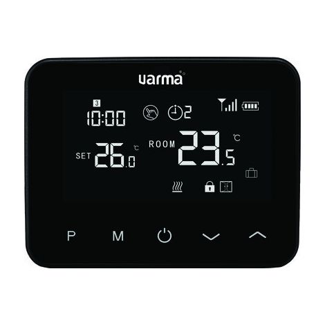 Thermostat programmable - Hinnoya - Varma - Sans fil - Avec récepteur (1/5)