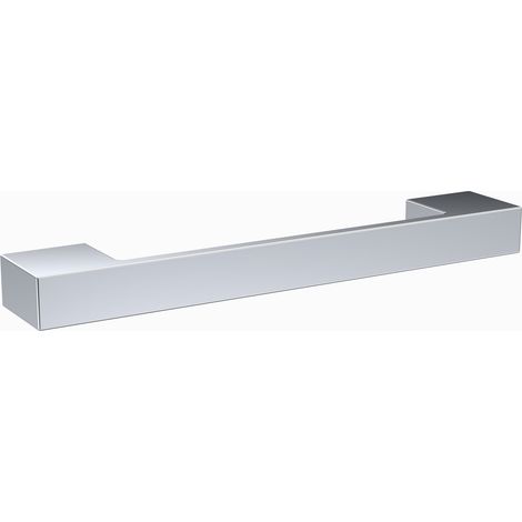 D Shape Square Handle, 152mm (128mm Centres) - Chrome