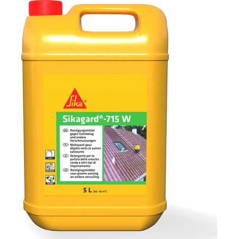 Sikagard-715W Reinigungsmittel gegen Grünbelag 5 Liter (1/5)