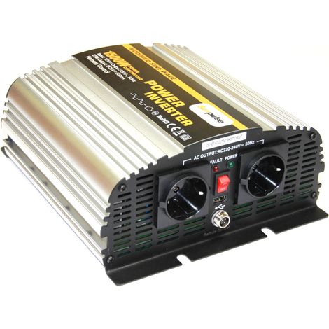 Spannungswandler NS 12V 1500/3000 Watt incl. Kabelfernbedienung