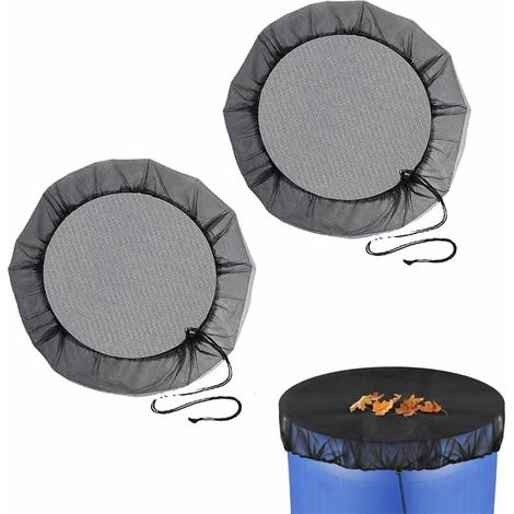 2 x 120cm Rainwater Mesh Filter for Outdoor and Garden - Prevents Fallen Leaves and Debris from Entering Bucket (1/5)
