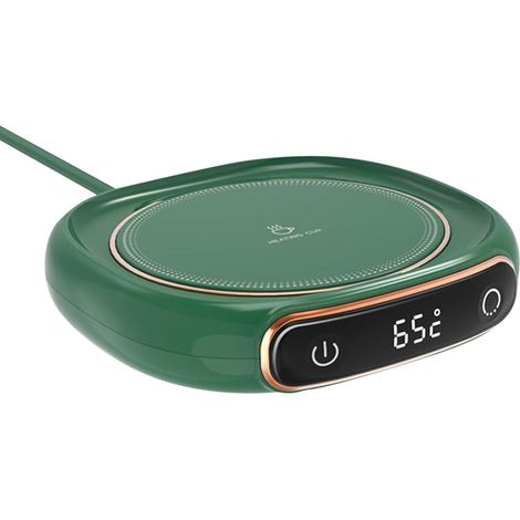 Calentador de tazas inteligente, calentador de tazas de café, calentador de tazas de escritorio con 3 ajustes de temperatura Calentador de tazas con apagado automático, calentador de tazas versátil p (1/5)