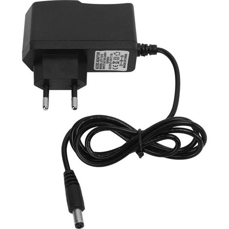 Adaptateur d'Alimentation 12V 1A pour Caméras de Sécurité - Bloc Secteur Universel 100-240V avec Prise UE (1/5)
