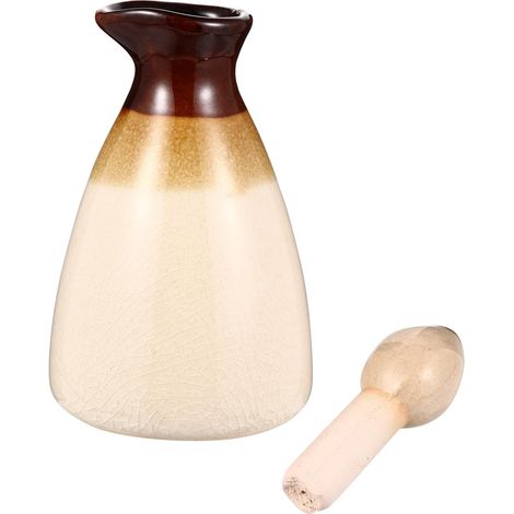 Flacon D'huile Essentielle en Céramique Chic, Bouteille Rechargeable Pratique pour Parfum et Huile Végétale, Design Délicat pour Soins Quotidiens et Voyages (1/5)
